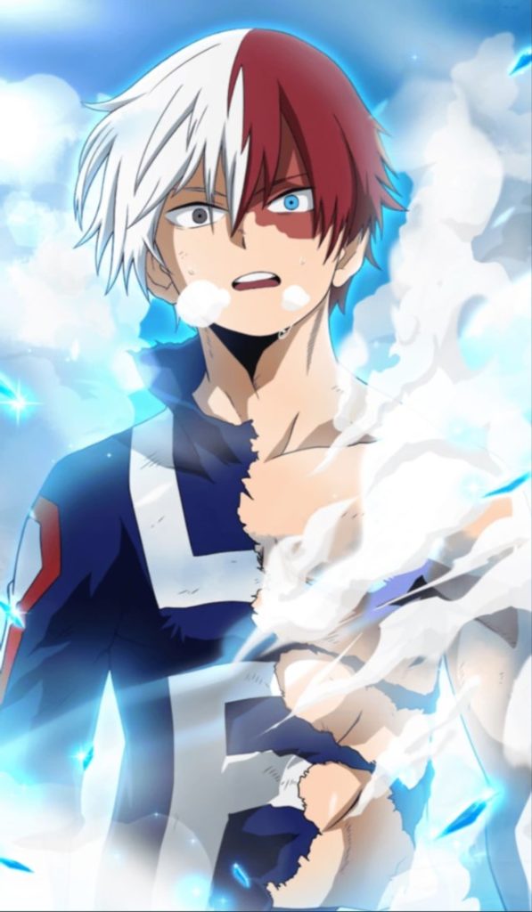 Shôto Todoroki personnage de My Hero Academia