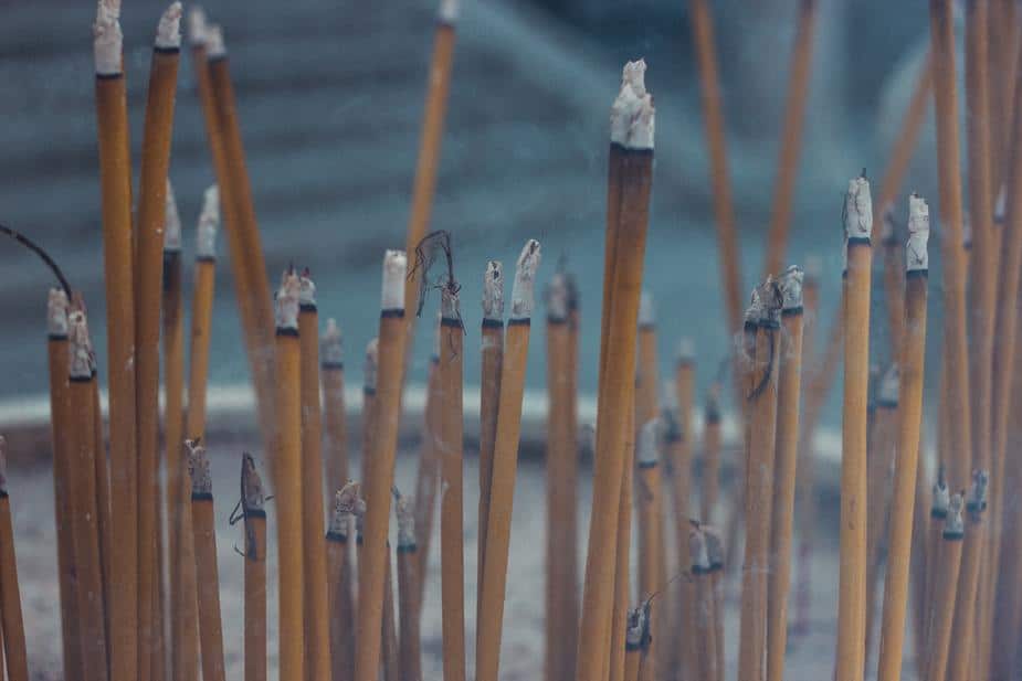 Batons d'encens.