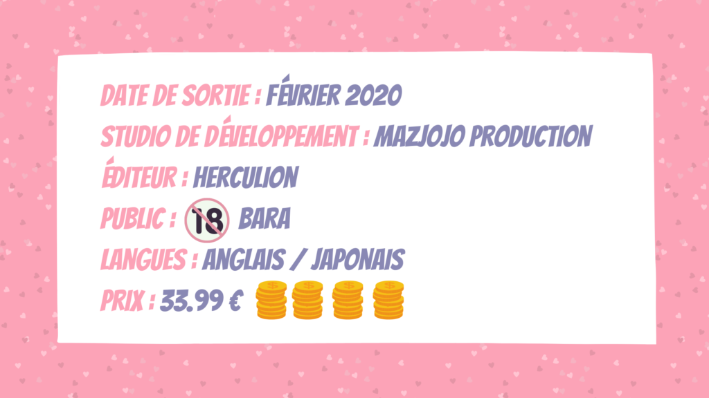 Caractéristiques du jeu
